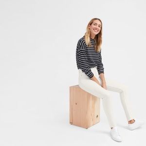 *EVERLANE* The High-Rise Skinny Jean, White